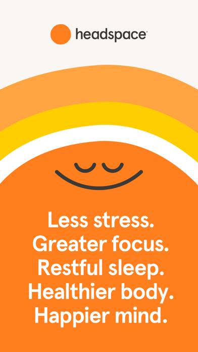 Headspace: Meditation & Sleep Captura de pantalla de la aplicación #1