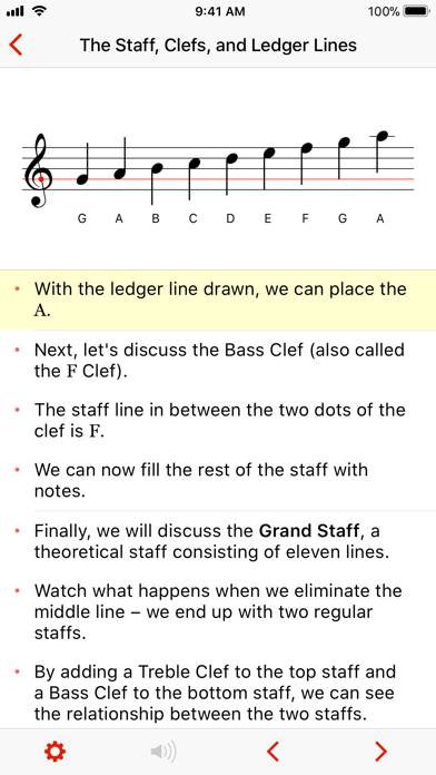 Theory Lessons Captura de pantalla de la aplicación #1