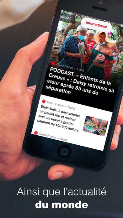 Ouest-France, l'info en direct Capture d'écran de l'application #2