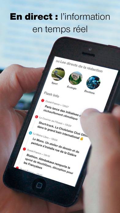 Ouest-France, l'info en direct Capture d'écran de l'application #3