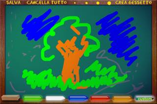 Lavagna Schermata dell'app