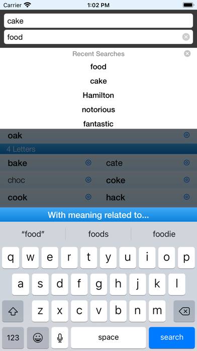 RhymeZone App screenshot