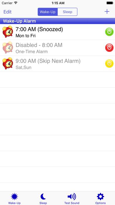 Aida Wake-Up Alarm Schermata dell'app #1