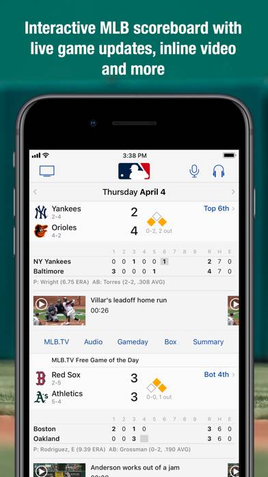 MLB At Bat App screenshot #4