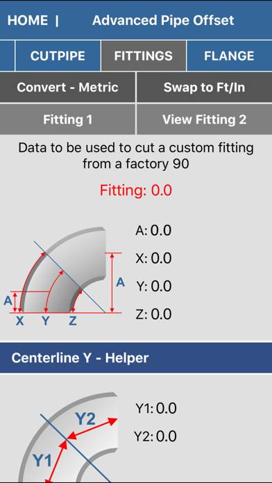 Pipe Fitter Calculator Schermata dell'app #4
