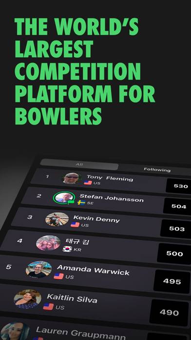 Lanetalk Bowling App skärmdump #6