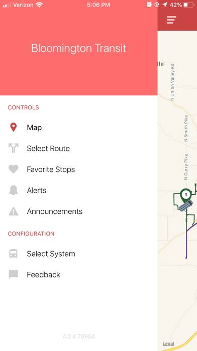 DoubleMap Bus Tracker App screenshot #5