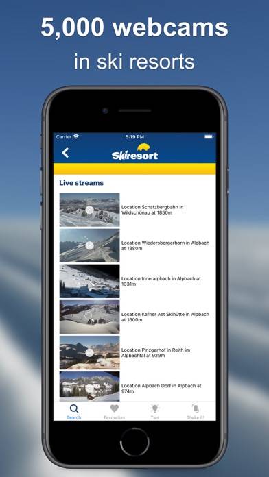 Skiresort.info: ski & weather App skärmdump #6