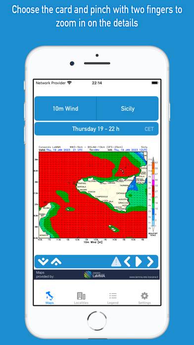 Wind & Sea Med Schermata dell'app #4