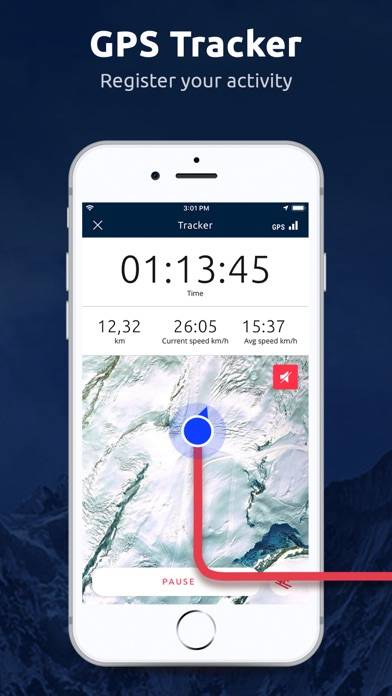 Skitude: The ski community Captura de pantalla de la aplicación #4