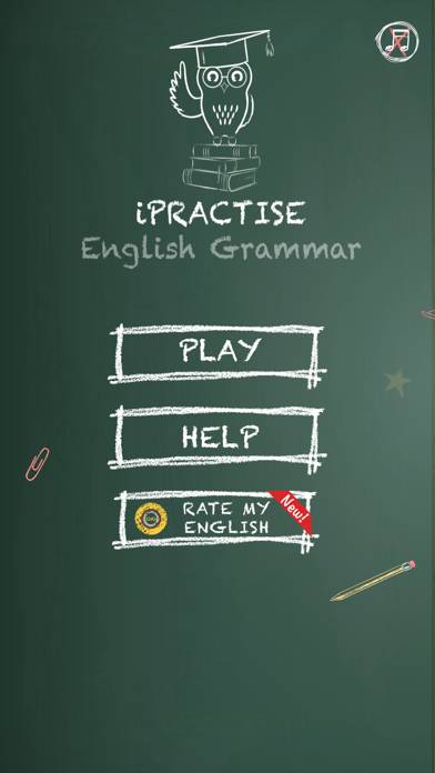 IPractise English Grammar Test Pro Uygulama ekran görüntüsü #1