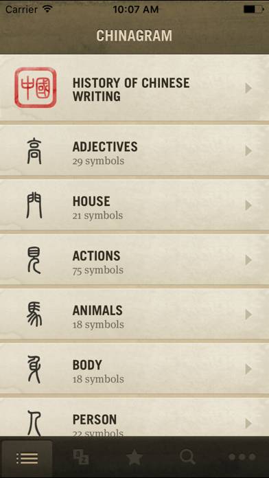 Chinagram Pocket Schermata dell'app
