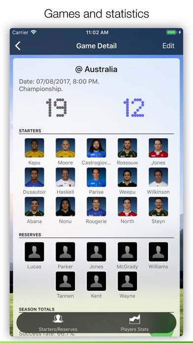 Assistant Coach Rugby App screenshot