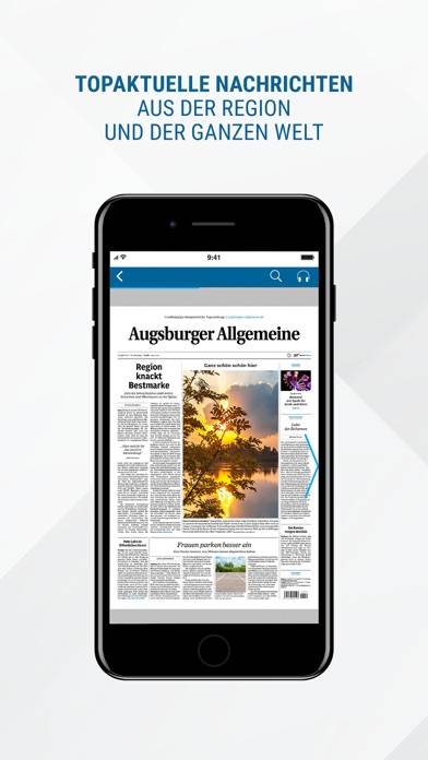 Augsburger Allgemeine App-Screenshot #1