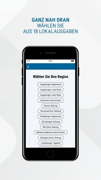 Augsburger Allgemeine App-Screenshot #2