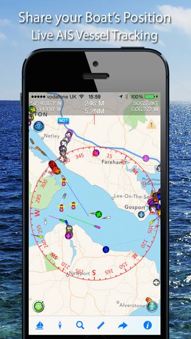 Boat Beacon Скриншот приложения #1