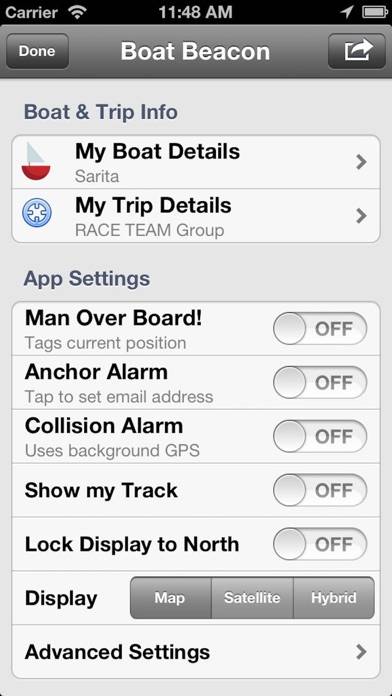 Boat Beacon Capture d'écran de l'application #6