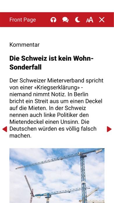 Zofinger Tagblatt App screenshot #4