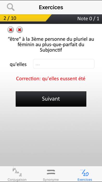 French verbs conjugation Capture d'écran de l'application #4