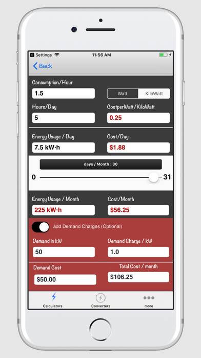 Electrical Calculator App-Screenshot #5