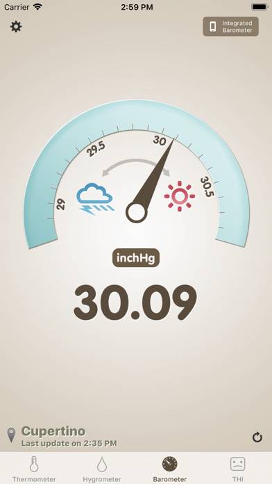 Thermo-hygrometer App screenshot #3