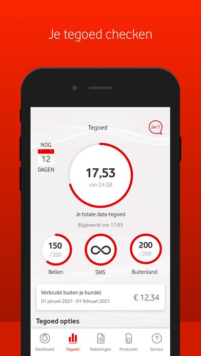 My Vodafone App-Screenshot #2