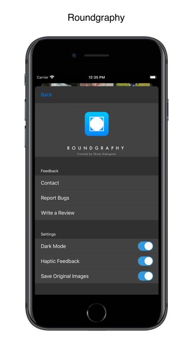 Roundgraphy Captura de pantalla de la aplicación #5