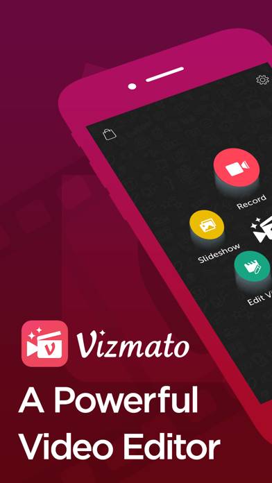Vizmato: Video Editor & Maker Скриншот приложения #1