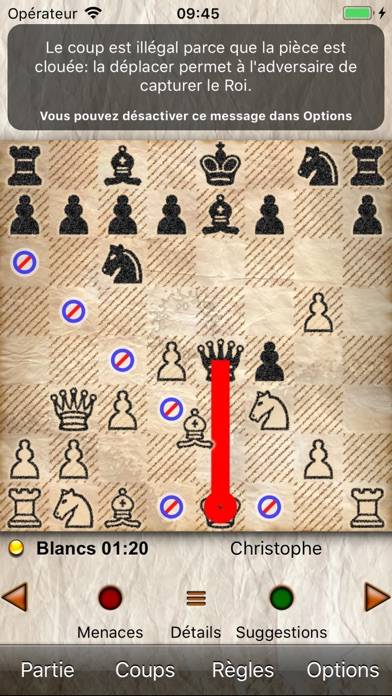 Échecs sans pub Capture d'écran de l'application #3