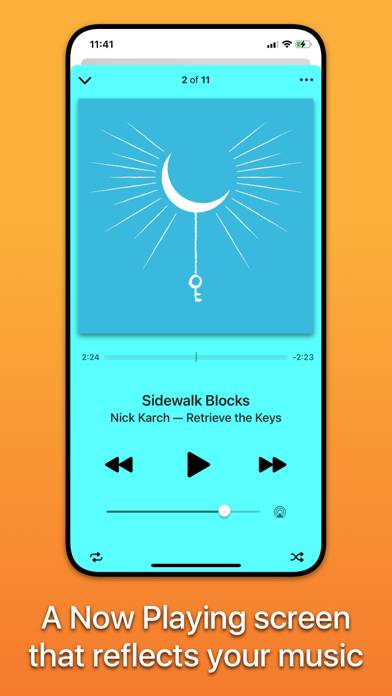 Picky Music Player Schermata dell'app #2