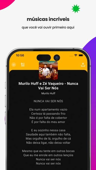Palco MP3: Músicas e podcasts Capture d'écran de l'application
