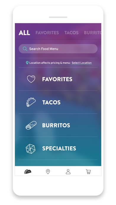 Taco Bell App screenshot #2