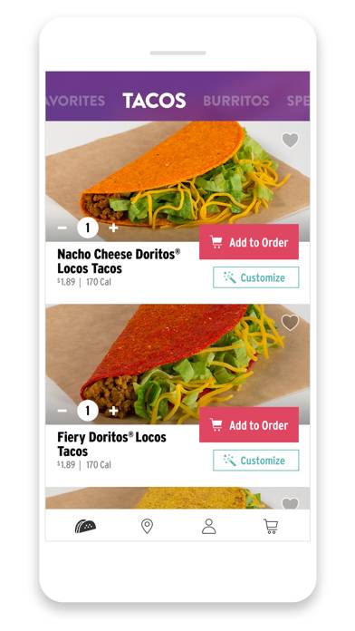 Taco Bell App screenshot #3