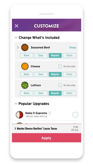 Taco Bell App screenshot #5