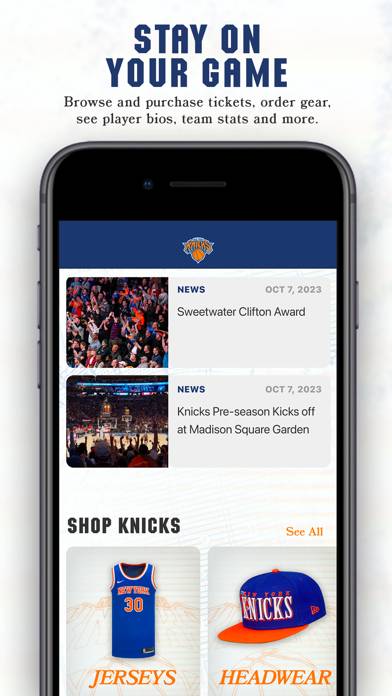 New York Knicks Official App App screenshot #4