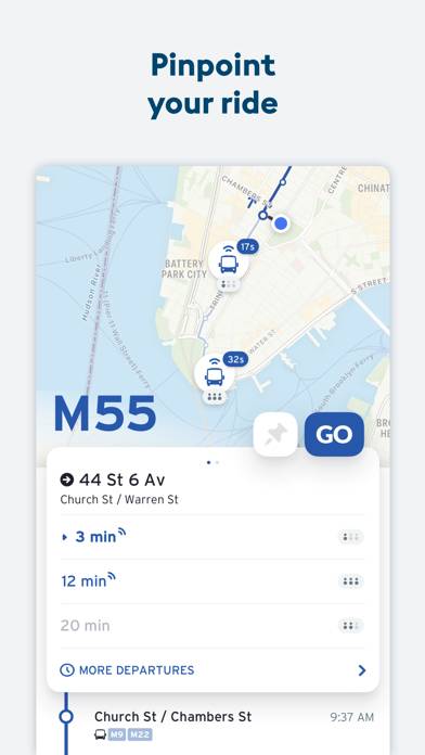 Transit • Subway & Bus Times Capture d'écran de l'application #2