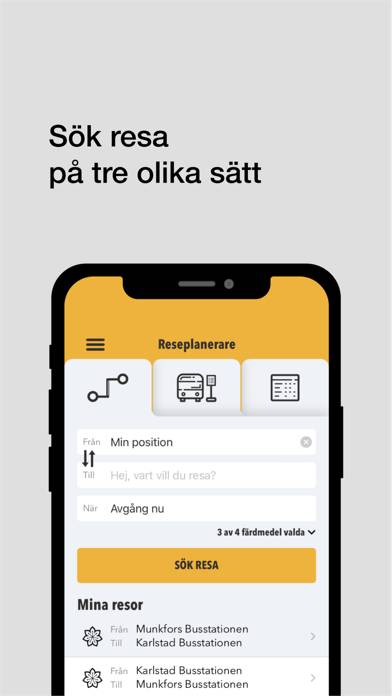 Värmlandstrafik App screenshot #2