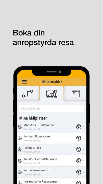 Värmlandstrafik App screenshot #5