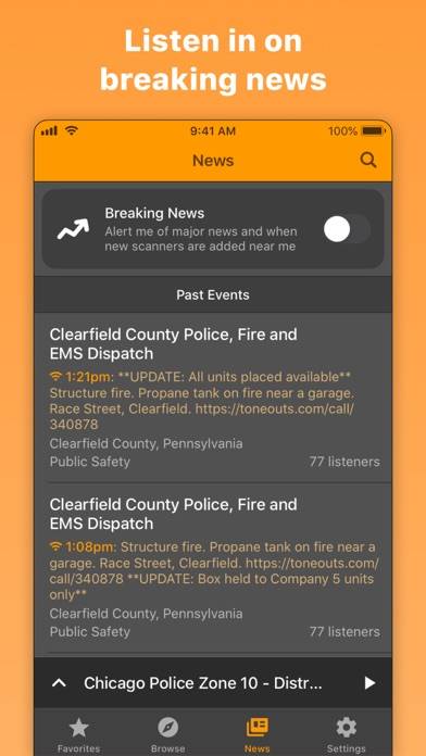 Police Scanner Radio & Fire App screenshot #5