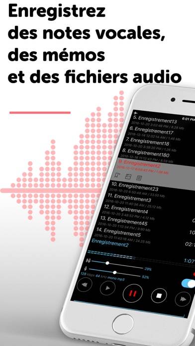Alon Dictaphone-Voice Recorder Captura de pantalla de la aplicación #1