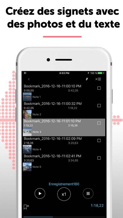 Alon Dictaphone-Voice Recorder App screenshot #6
