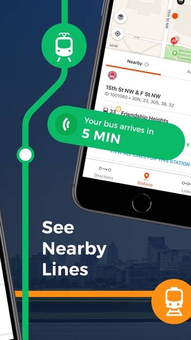 Moovit: All Transit Options Schermata dell'app #3
