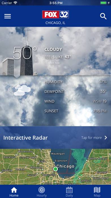 FOX 32: Chicago Local Weather App screenshot #1