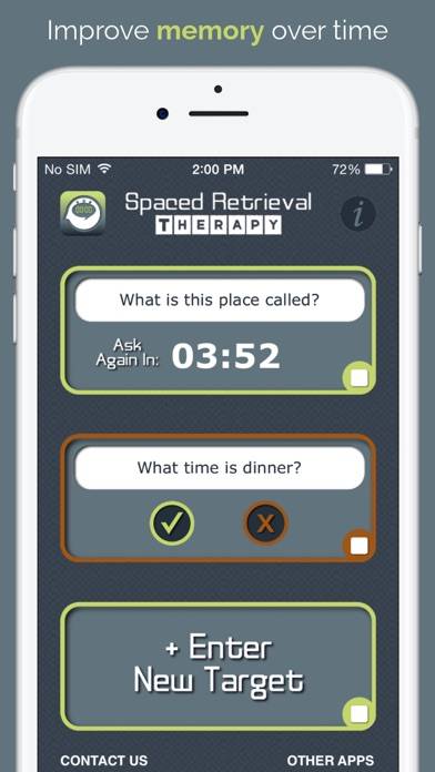 Spaced Retrieval Therapy screenshot