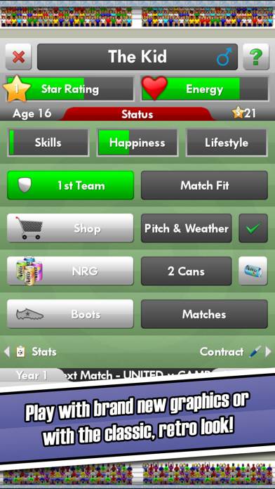 New Star Soccer Captura de pantalla de la aplicación #2