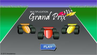Grand Prix Multiplication App screenshot #1