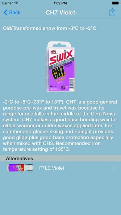 Wax Thermometer App skärmdump #5