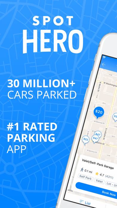 SpotHero: #1 Rated Parking App App screenshot #1