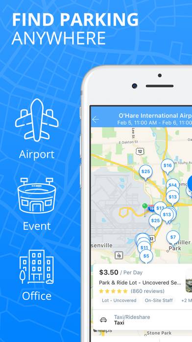 SpotHero: #1 Rated Parking App App screenshot