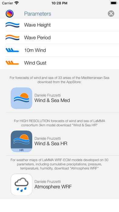 Wind & Sea Giglio Schermata dell'app #5